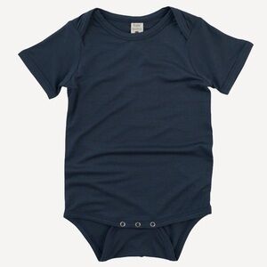 Kate Quinn Blue Bodysuit Short Sleeve. Size 0-3 months